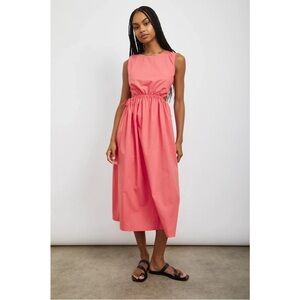 Rails Yvette Spiced Coral Cutout Dress Small